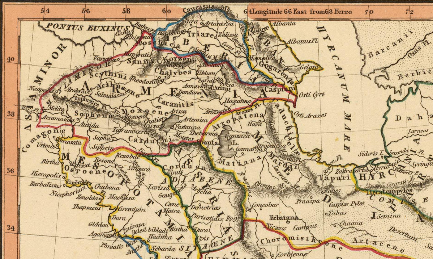 Armenia on Ancient Maps